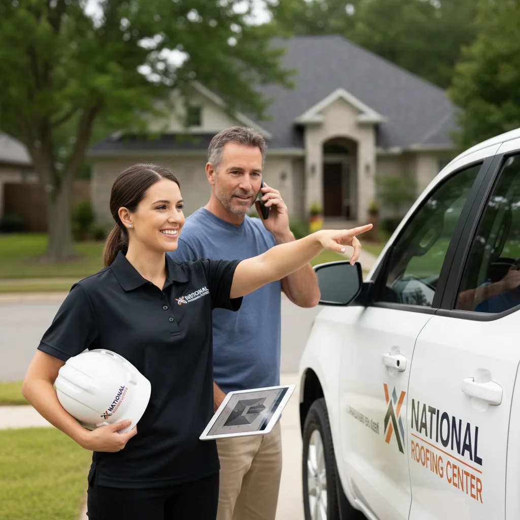 National Roofing Center customer support in Kinsley
